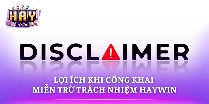 Điều khoản minh bạch giúp người chơi an tâm hơn